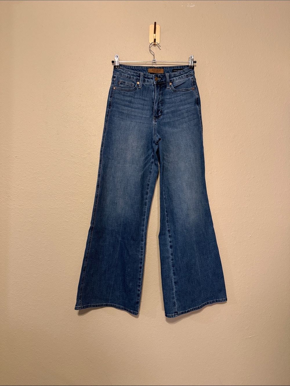 Judy Blue Retro Wide Leg Jeans Size 27
